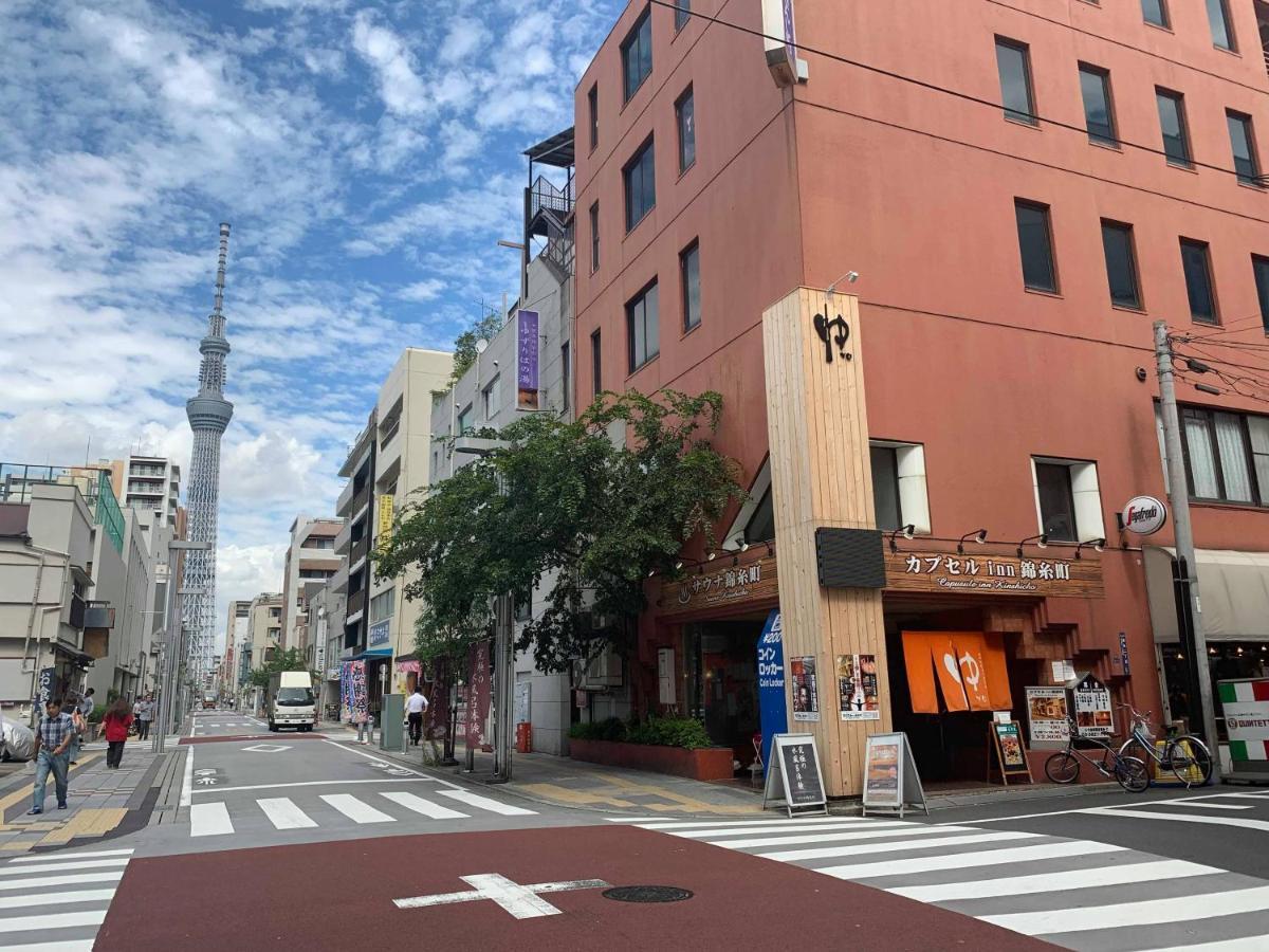 Capsule Inn Kinshicho Tokio Zewnętrze zdjęcie